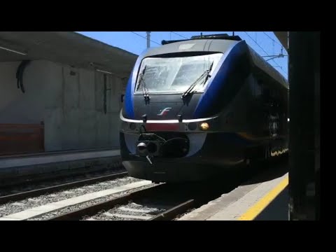 Arrivo MINUETTO 013 ELETTRICO alla Stazione di Reggio Calabria C.le