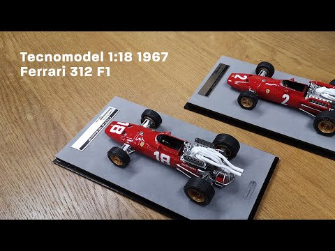 Tecnomodel 1:18 1967 Ferrari 312 F1 Formula One model car review