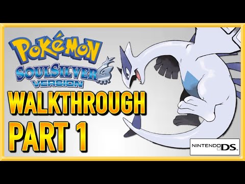Pokemon SoulSilver - Walkthrough - Gameplay - Let's Play - Part 1