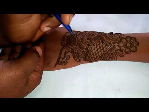 Simple style Indian Latesh mehndi degnis style by chandrashekhar # 96