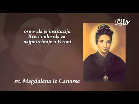 Katolički kalendar 10.4.2016. - Sv. Magdalena iz Canosse
