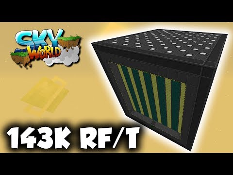 Krasser MEGA Reaktor! 143K RF/T - #13 - Minecraft Sky World