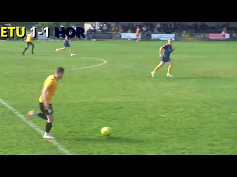 East Thurrock United 2-3 Horsham.  Pitching In Isthmian League Premier Division.  Sat23Apr2022