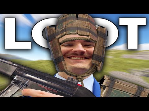 I picked up his gun in Rust...