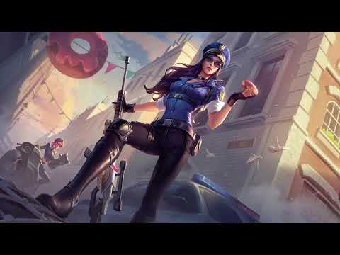 Officer Caitlyn Gameplay/Skin Showcase (Japanese Voice) - League of Legends