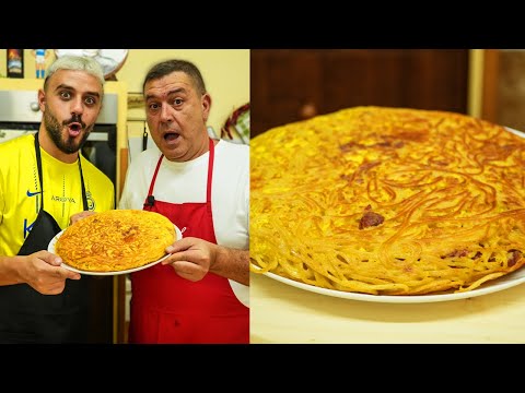 FRITTATA di SPAGHETTI NAPOLETANA con @FiusGamer - La Ricetta FATTA in CASA
