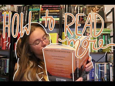 HOW TO READ MORE | tips on becoming an avid reader