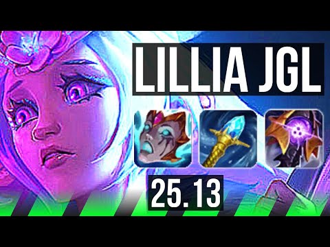 LILLIA vs TRUNDLE (JGL) | 15/2/8, Legendary | KR Diamond | 25.13