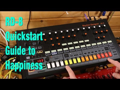 Behringer RD-8 Quick start guide to happiness