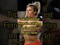 10 Hottest Female Athletes In The World Top10 Youtubeshorts Athlete Athletics Sports Shorts