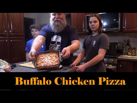 The Amazing Buffalo Chicken Tater Tot Crust Pizza (Gluten Free)