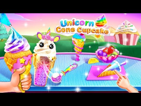 Ice Cream Cone Cupcake-Cupcake Mania Video