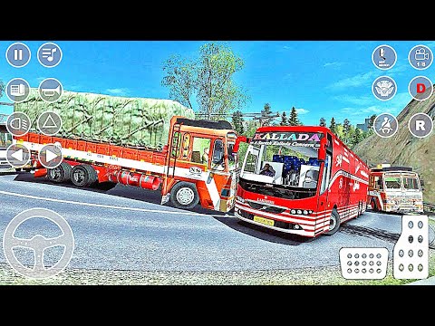 Offroad Indian Truck Driving Game - Mountain Heavy Cargo Truck Drive 2020 - Android GamePlay #3