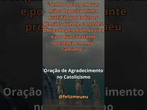 Agradecimento no Catolicismo