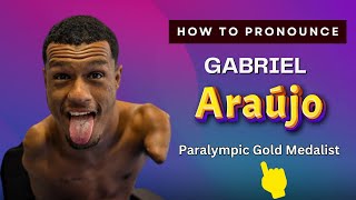 How to pronounce Araújo