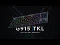Introducing the G915 TKL Tenkeyless LIGHTSPEED Wireless Gaming Keyboard
