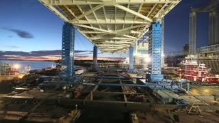 Zobacz, jak powstaje Fore River Bridge
