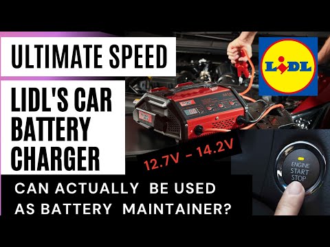 Lidl "UltimateSpeed ULG 17A1" Car Battery Charger Test: Can be used as a Battery MAINTAINER?