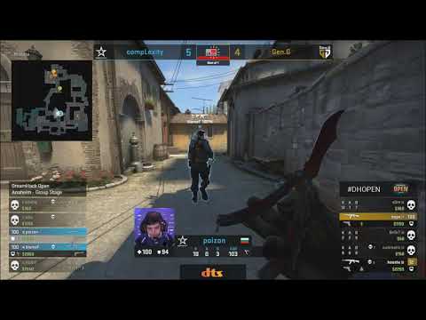 CSGO Highlights - koosta 4 kill to save Gen.G and tie up the game