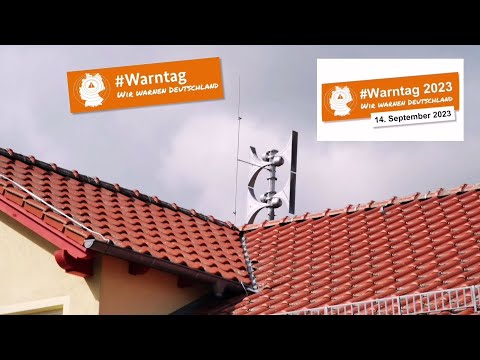 Bundesweiter Warntag 2023 in Gollwitz mit einer EPS 600