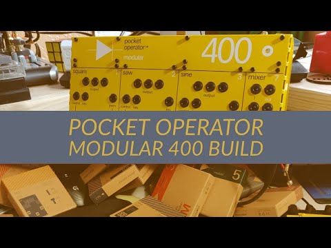Teenage Engineering PO Modular 400 - Build and Jam