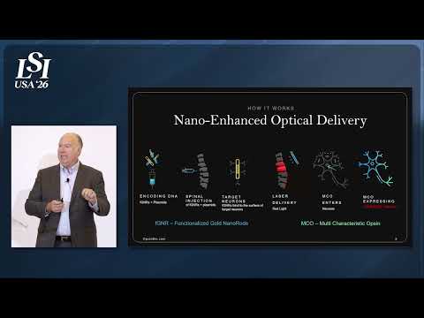 Bob Benkowski, OPSIN BIOTHERAPEUTICS, INC. - Opsin gene therapy for chronic pain alternatives | LSI USA '26