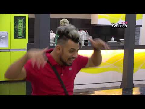 Zadruga 3 - Bora imitira Miljanu kako igra - 12.11.2019.