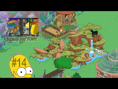 Los Simpson Springfield "Arca de Moe, Cap. 14: El Mirador del Zoo y el Tigre blanco" por Tony