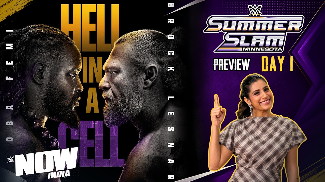 SummerSlam 2026 Day 1 Preview (Hindi): WWE Now India