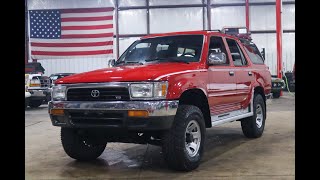 Video Thumbnail for 1992 Toyota 4Runner