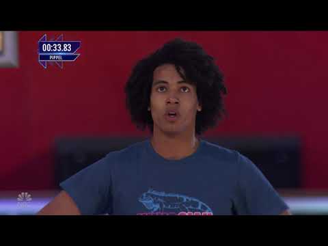 Josiah Pippel at the Vegas Finals: Stage 2 - American Ninja Warrior 2021
