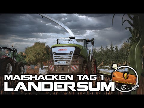 LANDERSUM | #37 | MAISHACKEN - TAG 1 - Häckseln auf dem CLAAS JAGUAR 980 | LU Wohnzimmer