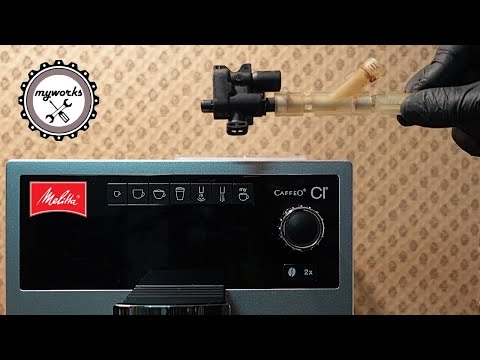 Drainageventil Wechseln I Anleitung Step by Step - Melitta Caffeo CI