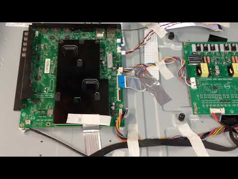 How to install and/or remove 756TXFCB0QK022 Vizio Main Board, 715G7689-M01-000-005K