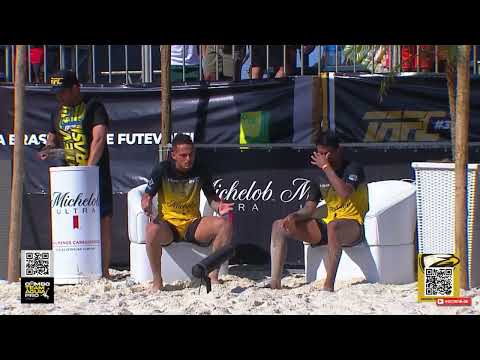 É TRETA! Brisa e Sandrey discutem após levantada errada. “Passa a poh@ da bola”