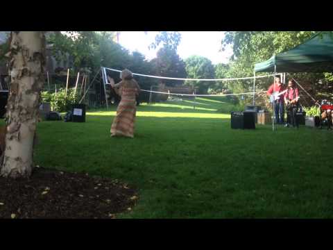 Gabrielle Gianino dances with Mom