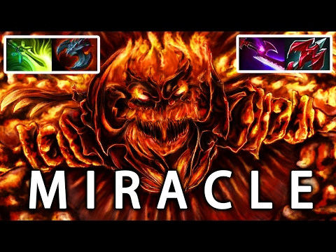Miracle SF GoD How to Raze Pro Mid 9K 7.00 Gameplay Dota2 Miracle-