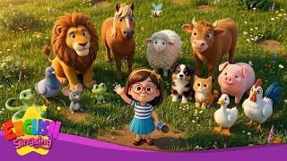 What do animals say? - [New] - Educational Children Song - AI Animation for Kids