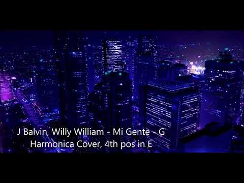 Reggaeton Harmonica - Mi Gente, J Balvin, Willy William - G Harmonica