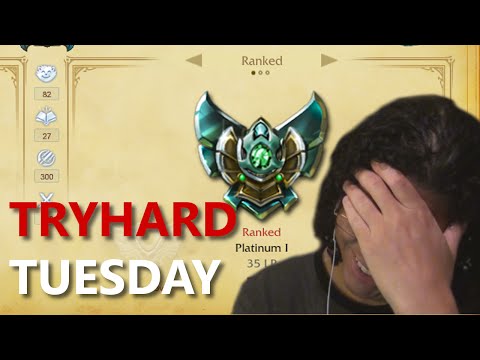 TRYHARD TUESDAY: I LOVE TEAM GAMES HAHA