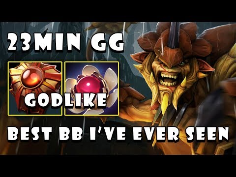 [Bristleback] BEST BB I'VE EVER SEEN Destroyed Everyone in 23Min GG & GODLIKE FullGame Dota 2 7.22b