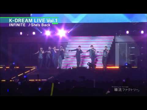 120907 INFINITE-She's Back@K-Dream Live (120729)