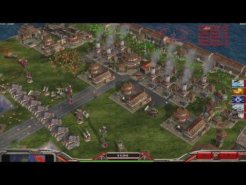 CHINA Infantry - Command & Conquer Generals Zero Hour - 1 vs 5 HARD Gameplay
