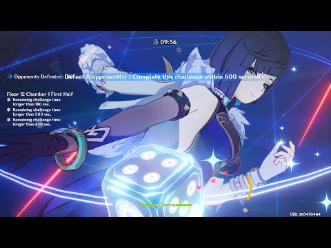 [Genshin Impact] Abyss Speedrun V2.7 Just trying out Yelan