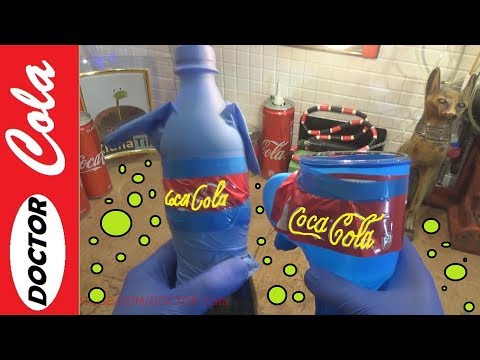 Coca Cola Disinfection - Scary Stories Good Crazy Idea: Experiment Superhero Coca Cola New Crazy Art Video