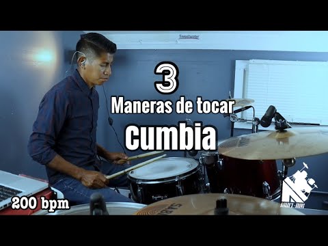 Como tocar cumbia en bateria//remates de cumbia