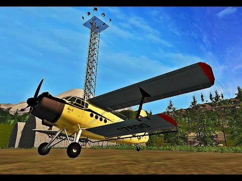 Farming Simulator 2017 Hire a plane GIFTS OF THE CAUCASUS