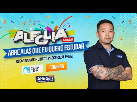 ALFOLIA 2022 - Aula de Direito Processual Penal - AlfaCon