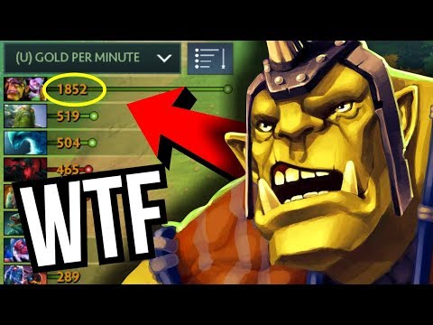NEW RECORD 2018 - Alchemist 1800+ GPM Epic Farmer by Ahjit | Dota 2