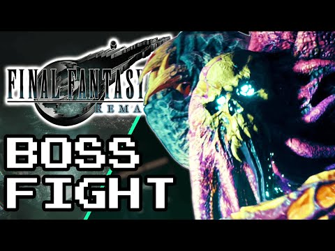 FINAL FANTASY 7 REMAKE - Specimen H0512 Boss Fight (Japenese)